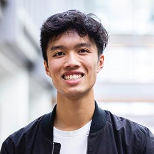 Portrait of CUA student Lucas Tan