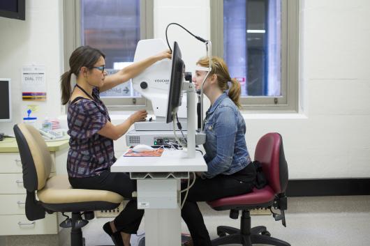 GSH Orthoptist with Patient