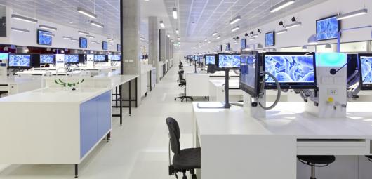 CUA superlab interior