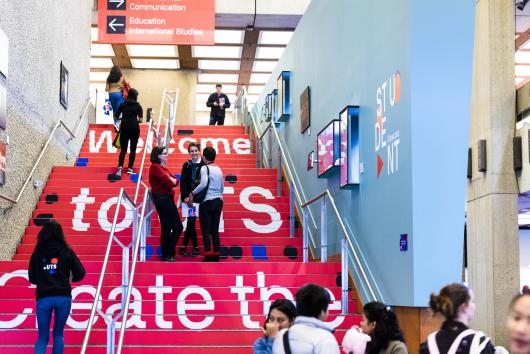 CUA foyer at open day