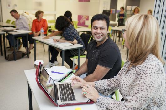 uts public health students sitting in a classroom