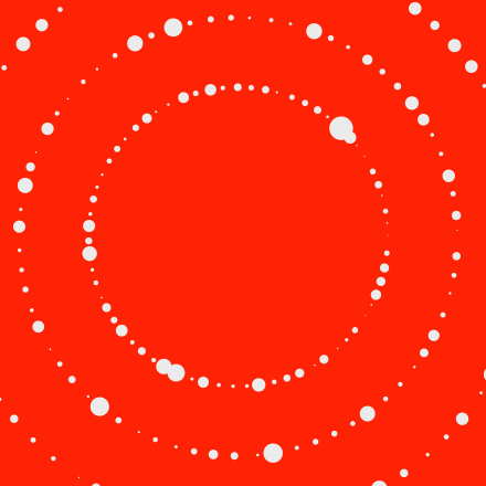 Red CUA background image with circles